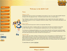 Tablet Screenshot of kisscafe.ephralon.de